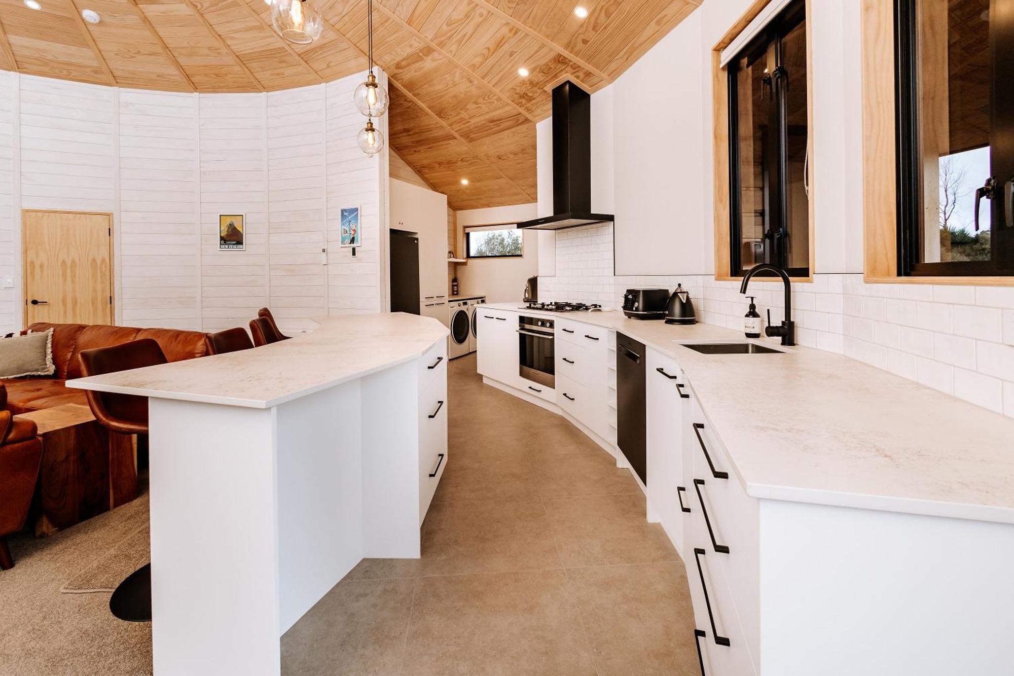 Kaho - Ohakune Holiday Home With Spa المظهر الخارجي الصورة