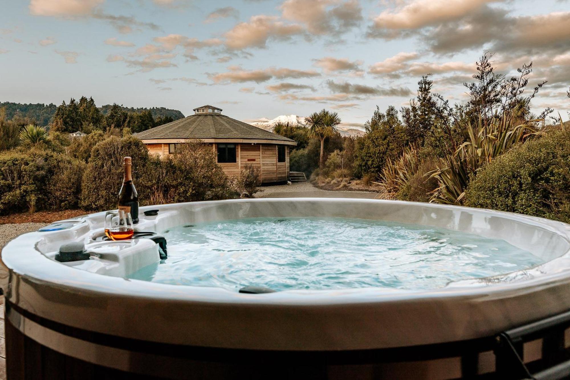 Kaho - Ohakune Holiday Home With Spa المظهر الخارجي الصورة